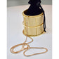 Gold Bucket purse